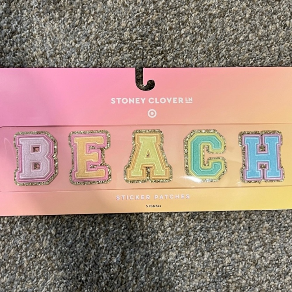 🌴☀️💗💗 Stoney Clover x Target BEACH Patch Patches